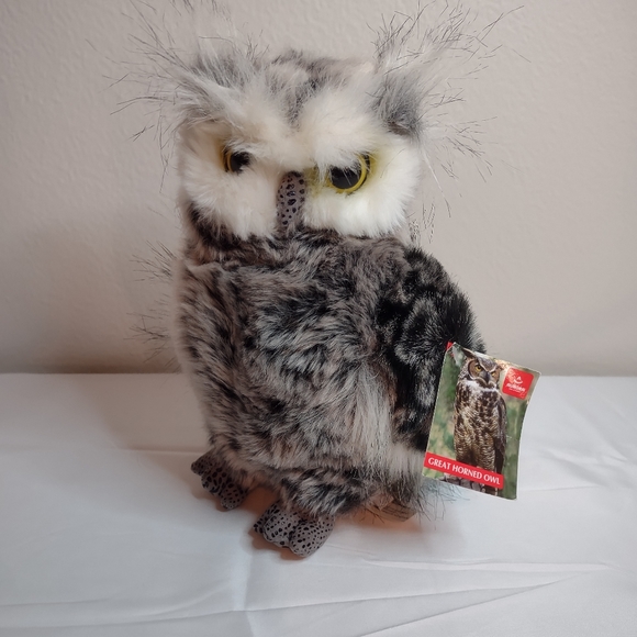 Aurora Toys Nwt Aurora Barney Great Horned Owl 9 Plush